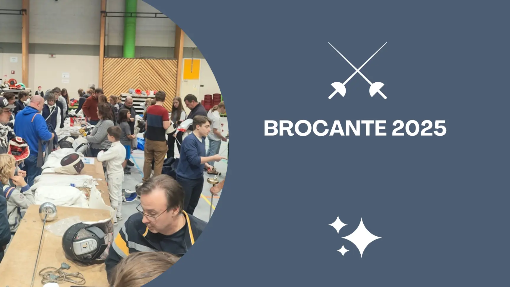 brocante escrime