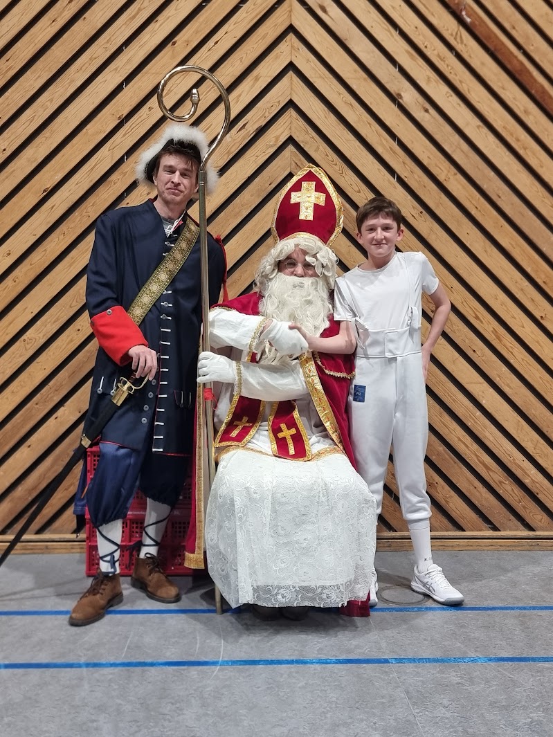 St Nicolas du club d'escrime